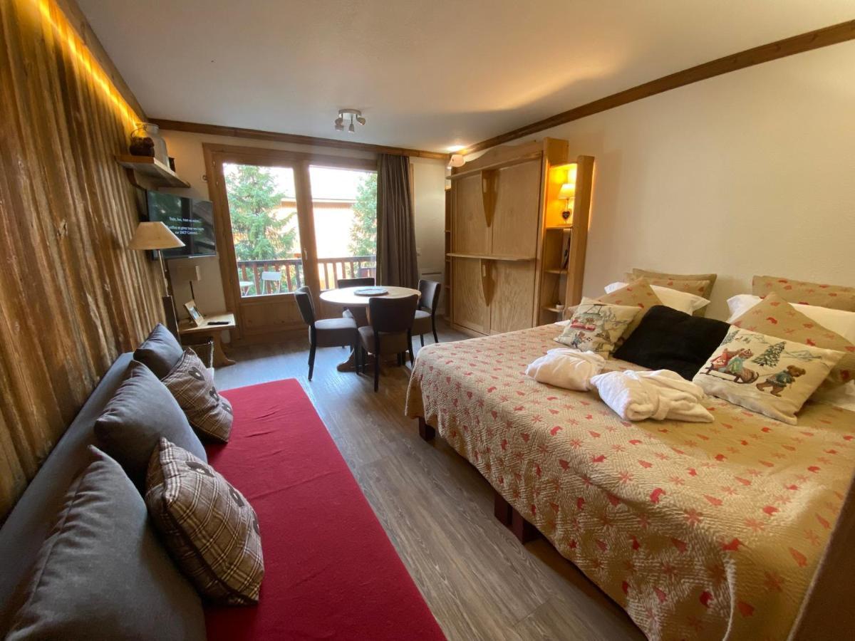 Residence Chalet De Solaise - Studio 30 M2 - By Montblanc Lodge วาลดีแซร์ ภายนอก รูปภาพ